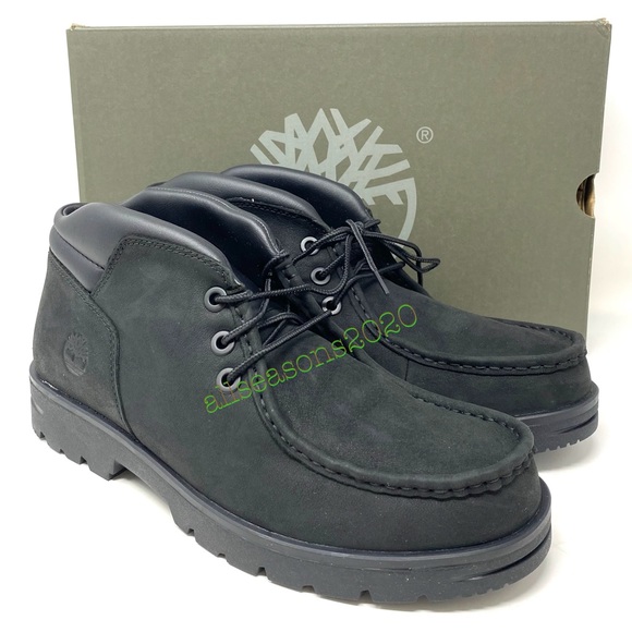 Timberland Newtonbrook Moc Toe Chukka Black Men’s - Picture 4 of 14